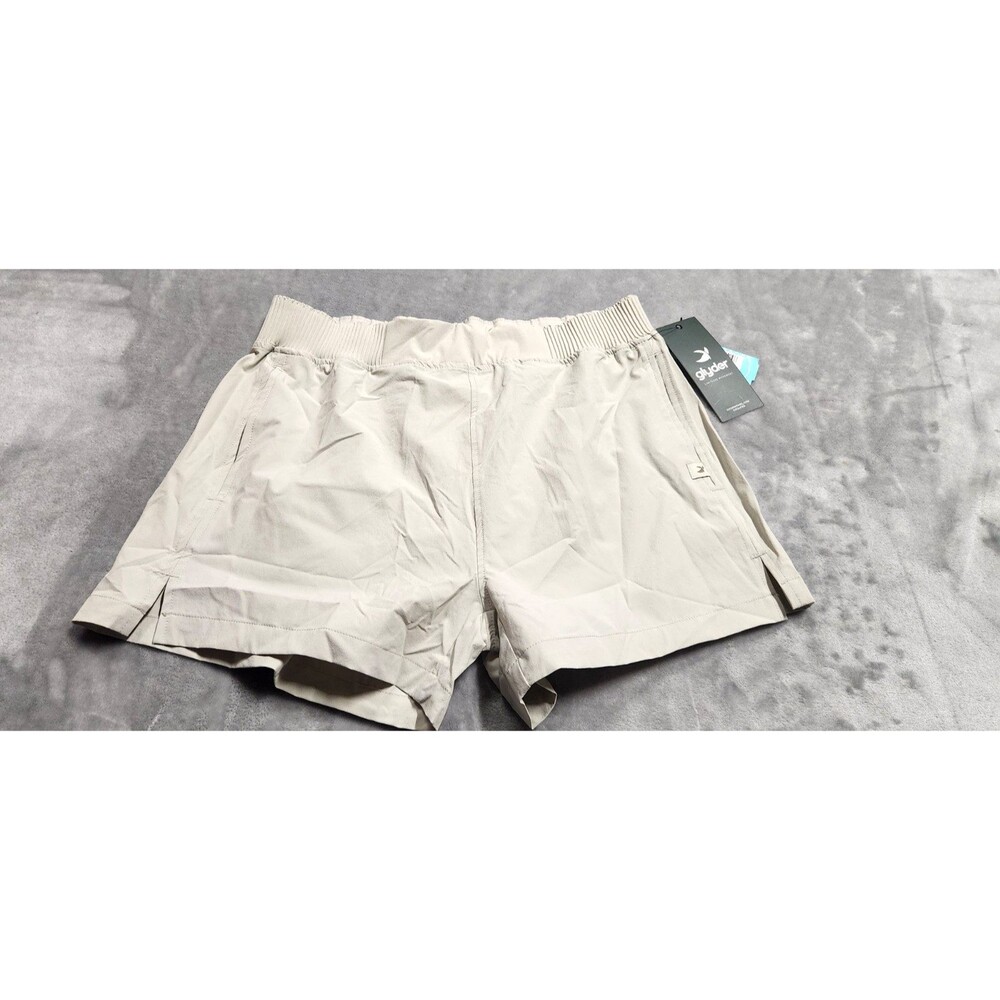 Glyder Women's Large Beige Charlotte Shorts‎ NWT